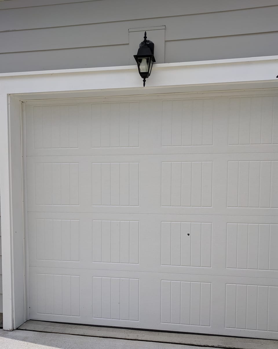 "Did you open the garage door?"